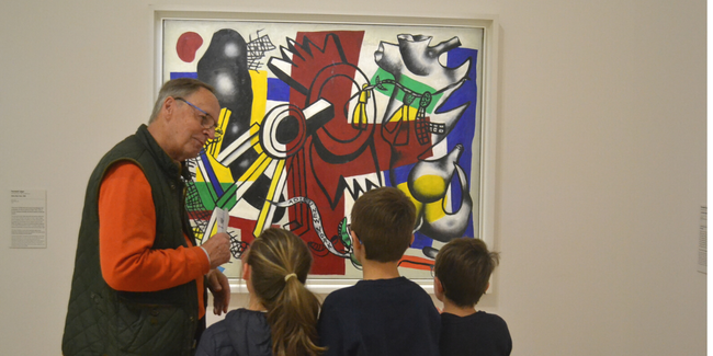 Visite-tribu en famille au Centre Pompidou