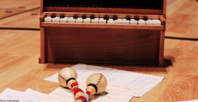 Concert participatif "Les drôles de pianos de M. Cage", en famille, à la Philharmonie de Paris