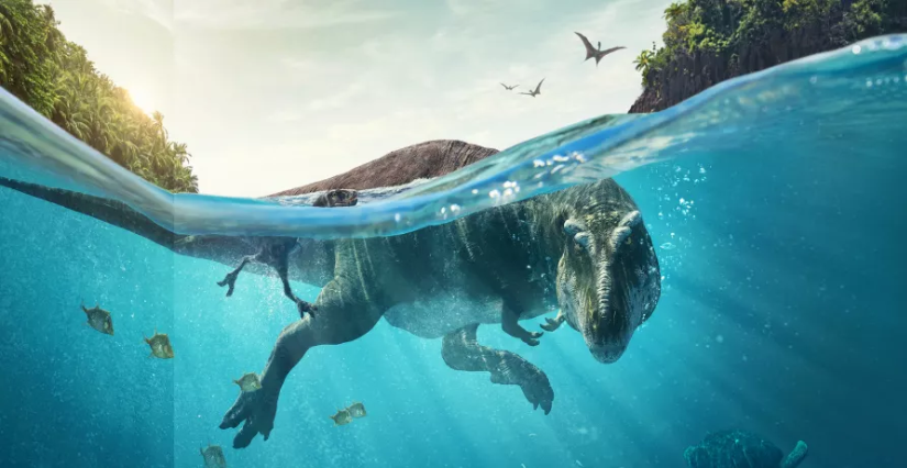 Exposition "Planète Préhistorique : Dinosaures", L’expérience immersive à l’Atelier des Lumières, Paris 11e