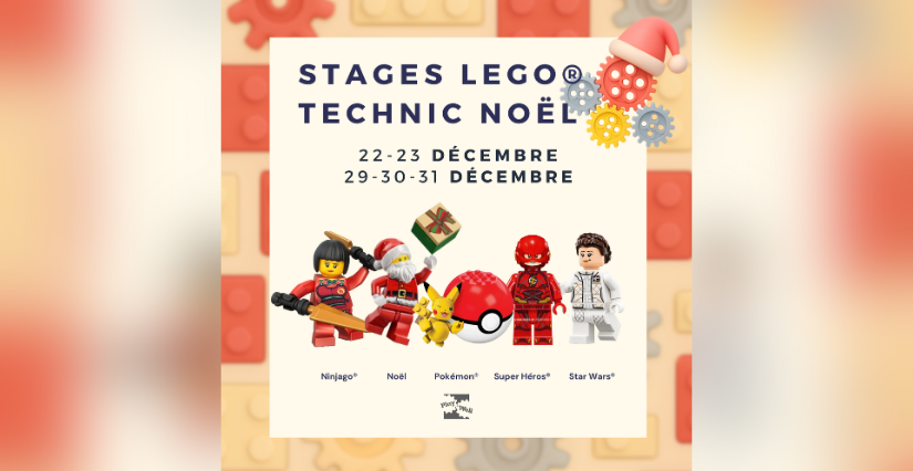 Stages LEGO® technic de Noël à Labschool, Paris 11e