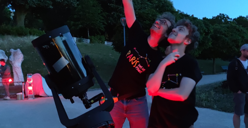 La Nuit des étoiles au parc Montsouris, Paris 14e