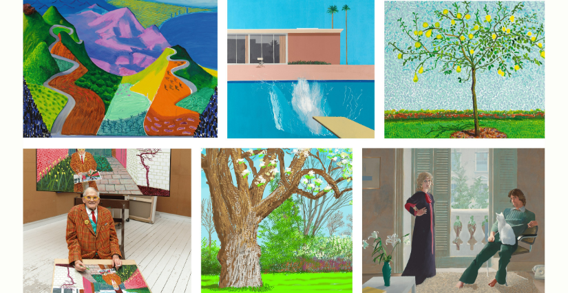 David Hockney s’expose en grand à la Fondation Louis Vuitton