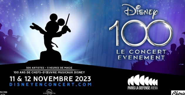 Disney 100 ans, Ciné-Concert en famille à La Défense Arena