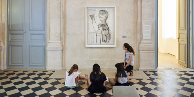 Chasse aux portraits // Visite dessinée 7-11 ans // Musée Picasso-Paris 3ème
