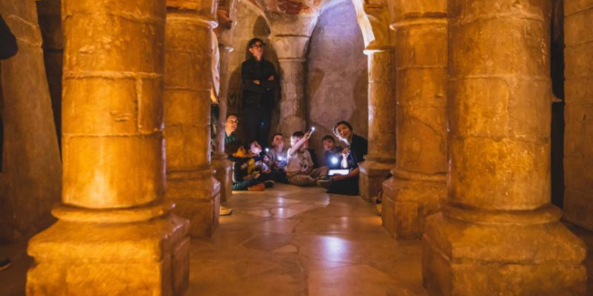Visite contée "Les secrets du labyrinthe" avec les enfants à la Cité de l'architecture