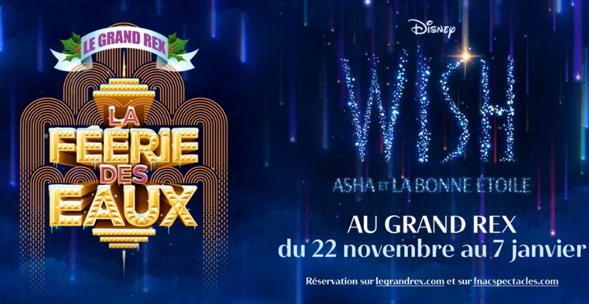 La Féérie des Eaux au Grand Rex, spectacle de Noël et cinéma en famille