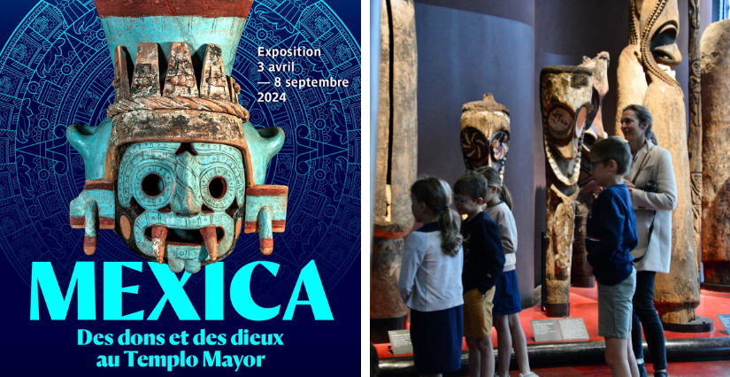 Visite guidée en famille "Mexica" au musée du quai Branly-Jacques Chirac