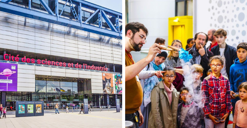 Découverte des sciences en famille à Cité des sciences et de l'industrie