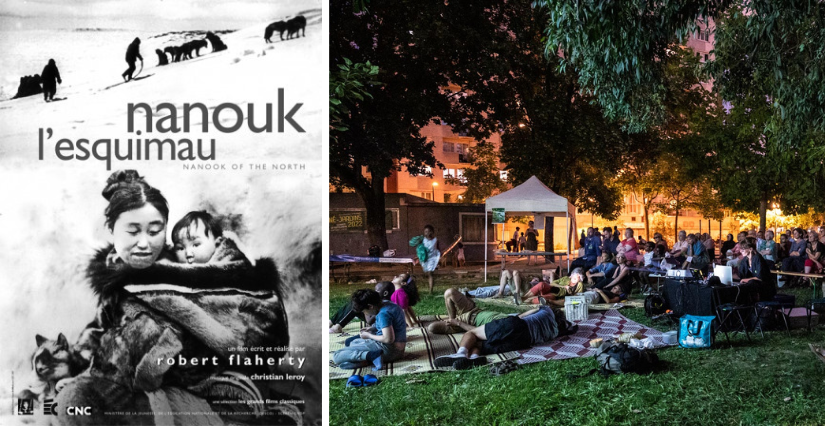 Cinéma plein air "Nanouk l’Esquimau", Festival Ciné-Jardins 2024