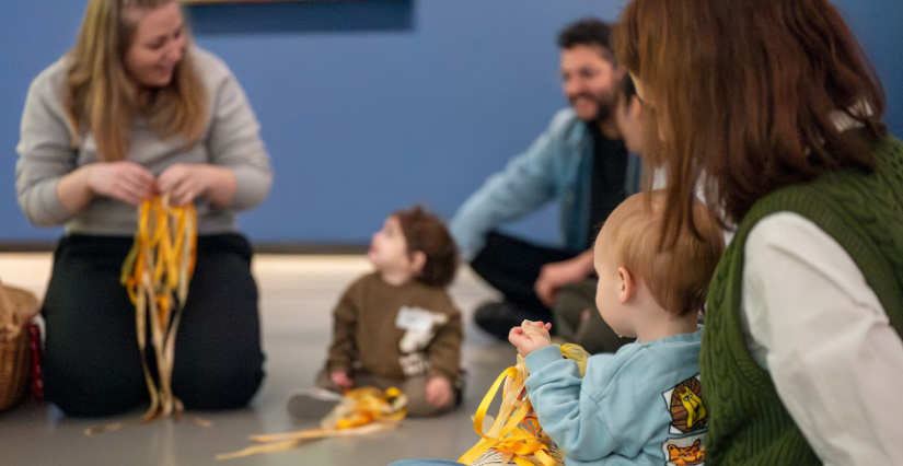 Parcours bébé "Une Balade en Normandie" à la Fondation Louis Vuitton, Paris 16e