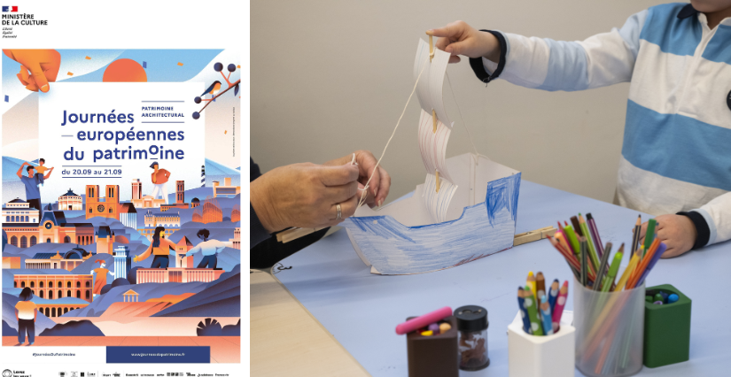 Atelier en famille "Architecte des mers" pour les Journées du Patrimoine au Musée national de la Marine, Paris 16e