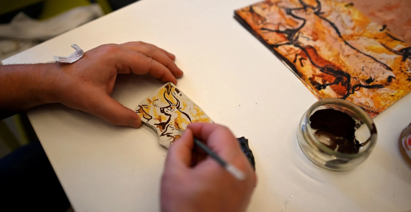 Atelier "Peindre à la Préhistoire" en famille au Musée de l'Homme, Paris 16e