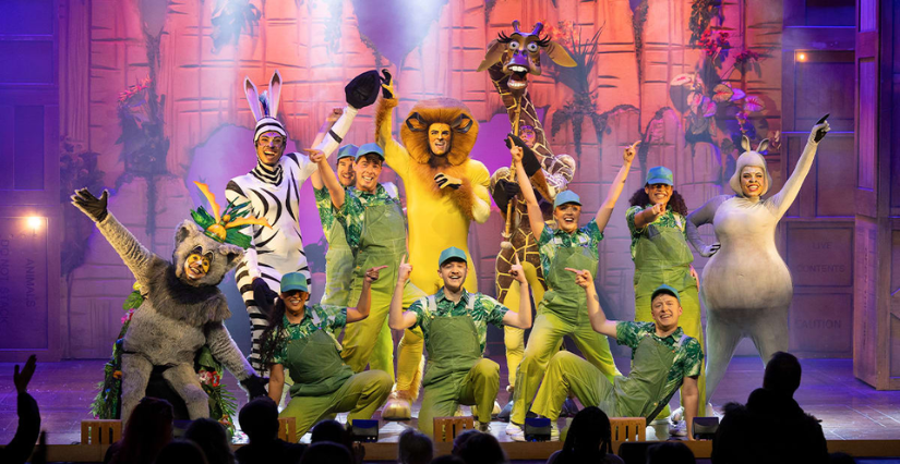 Comédie musicale "Madagascar" au Théâtre du Gymnase, Paris 10e