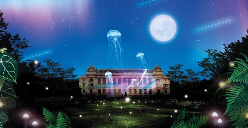 Exposition "En voie d'illumination : Lumières de la Nature" en famille au Jardin des Plantes, Paris 5e