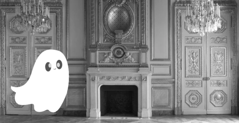 Jeu "Chasse aux fantômes" d'Halloween à l'Hôtel de la Marine, Paris 8e