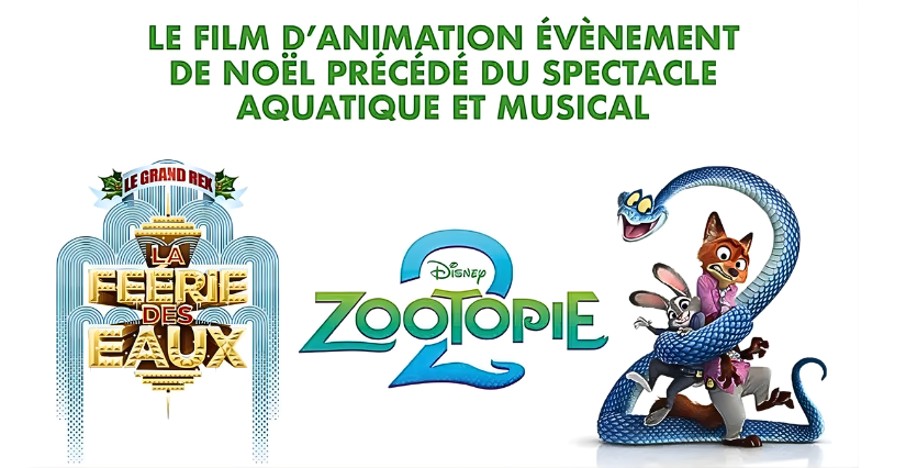 La Féérie des Eaux au Grand Rex, spectacle de Noël et cinéma en famille