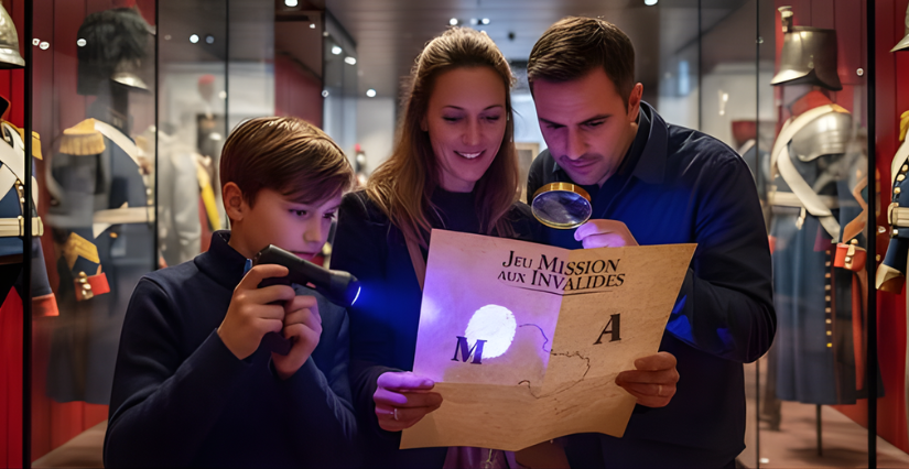Jeu de piste "Mission aux Invalides" au Musée de l'Armée à Paris 7e