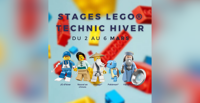 Stages LEGO® technic à l'école du Soleil, Paris 16e