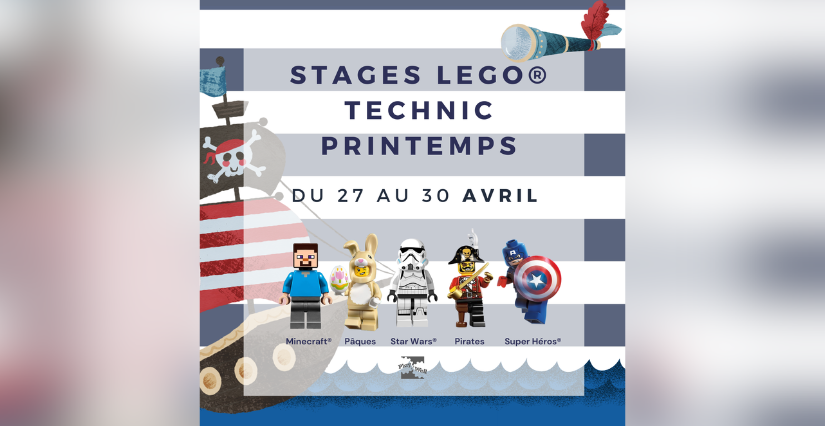 Stage LEGO® technic à l'espace Yuzu, Paris 15e