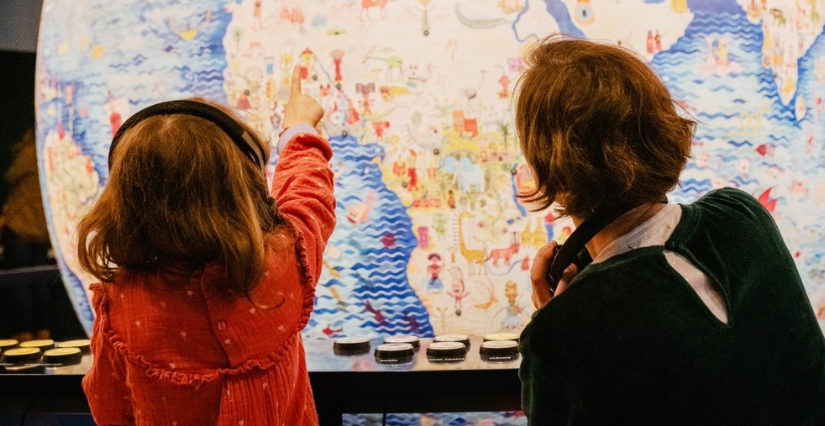 Parcours " Le son des pixels" à la Philharmonie des Enfants, Paris 19e