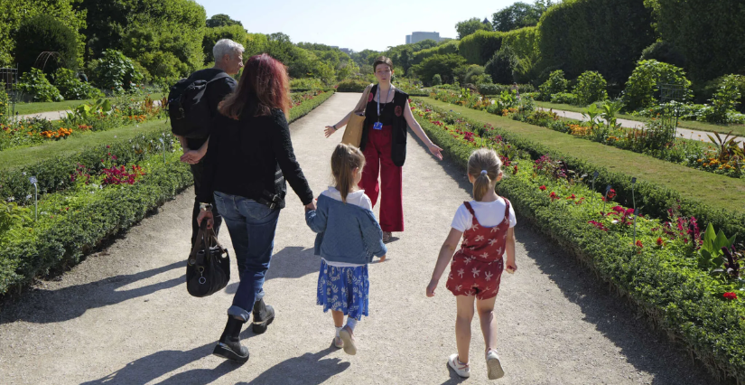 Visite des petits du Jardin des Plantes, Paris 5e