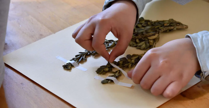 Atelier herbier au Jardin des Plantes, Paris 5e