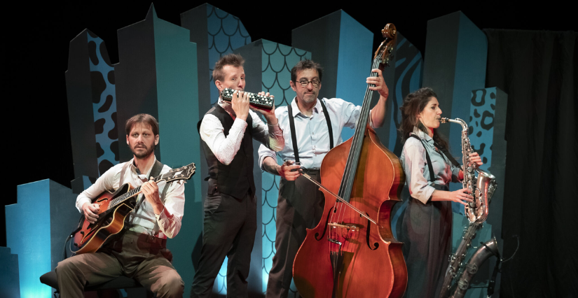 Spectacle musical "Bestiole Blues Bazar" du festival Pestacle au Parc Floral de Paris, 12e