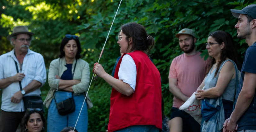 Spectacle "​​L'agence des visites improvisées" au Jardin des Plantes, Paris 5e