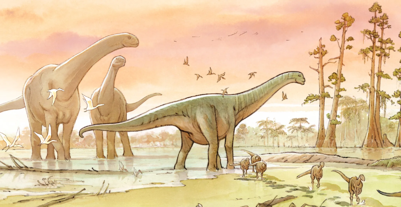 Exposition "Sur les traces des dinosaures" à la Grande Galerie de l’Évolution, Paris 5e