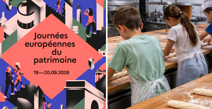Ateliers d'initiation à la boulangerie pour les Journées européennes du patrimoine, Paris 4e
