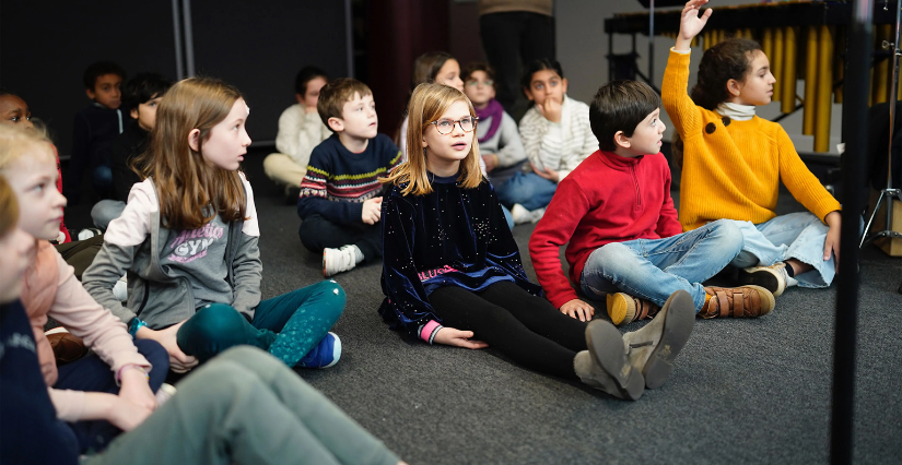 Atelier musical "Le Petit Poucet" à la Maison de la Radio, Paris 16e