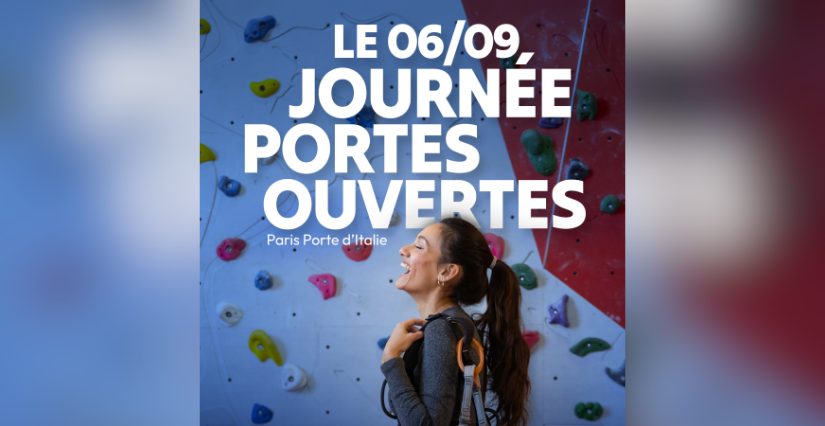 Journée portes ouvertes chez Climb Up Paris, Porte d'Italie, 13e
