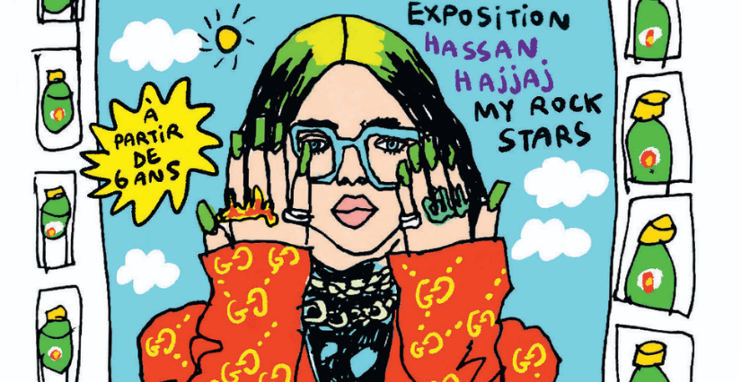 Exposition "My Rock Stars" de Hassan Hajjaj au Musée de la musique de Paris 19e