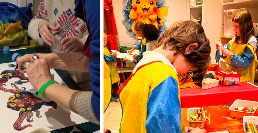 Maxi-atelier pour les 6-12 ans au Musée en Herbe, Paris 1er