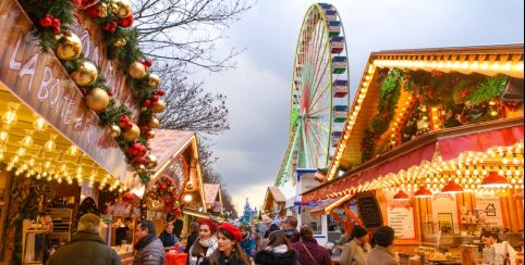 La Magie de Noël : marché de Noël des Tuileries, Paris 1er