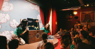 Expérience immersive avec les enfants à La Maison des Histoires Bastille, Paris 11ᵉ