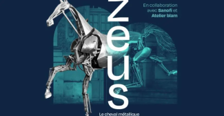 Exposition du cheval métallique des JO au Musée des Arts et Métiers à Paris 3ᵉ